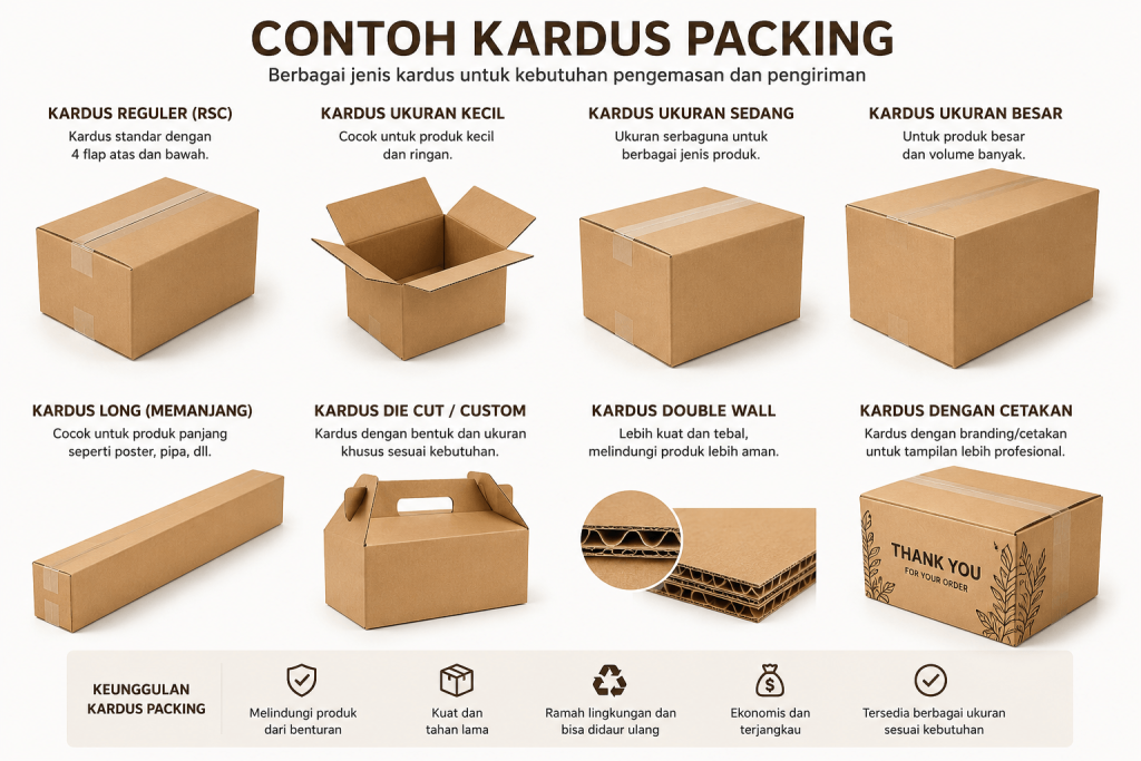 Tips Memilih Kardus Packing untuk Online Shop